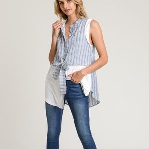 Sleeveless Layered Top